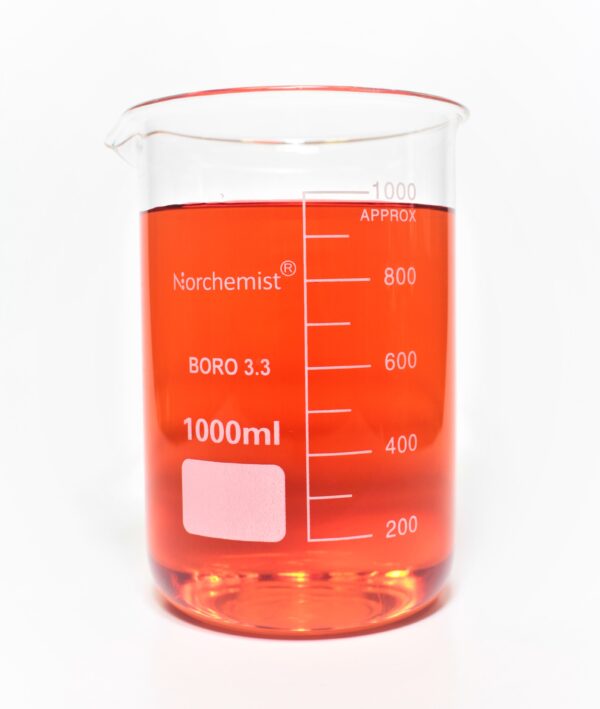 Beaker Borosilicate Glass 1000 Ml Pack Of 6 Norchemist